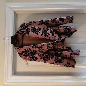 FTF purple and black blazer